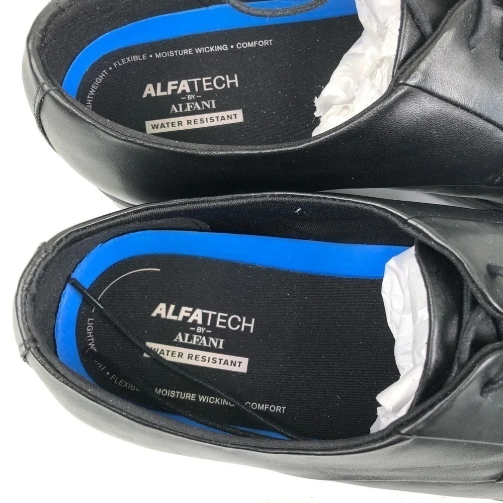 Alfani Reign Black Water Resistant Oxford Shoes